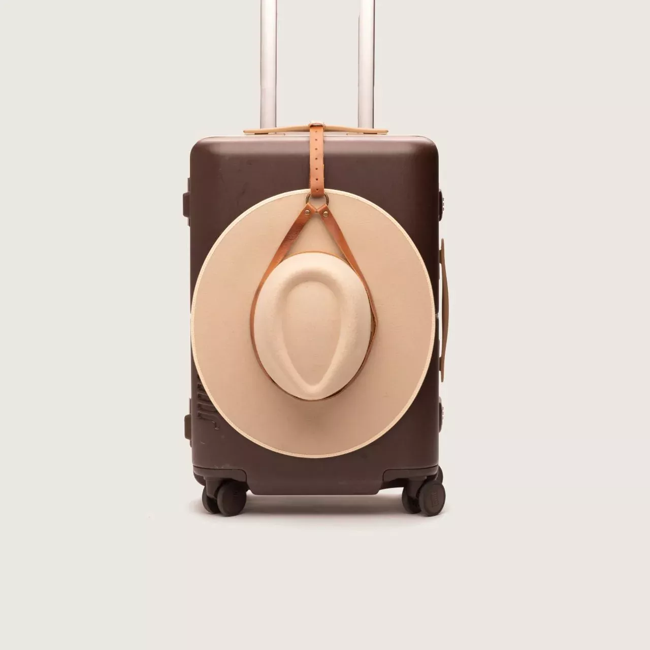 Will & Bear Leather Hat Holder | Tan Travel Strap