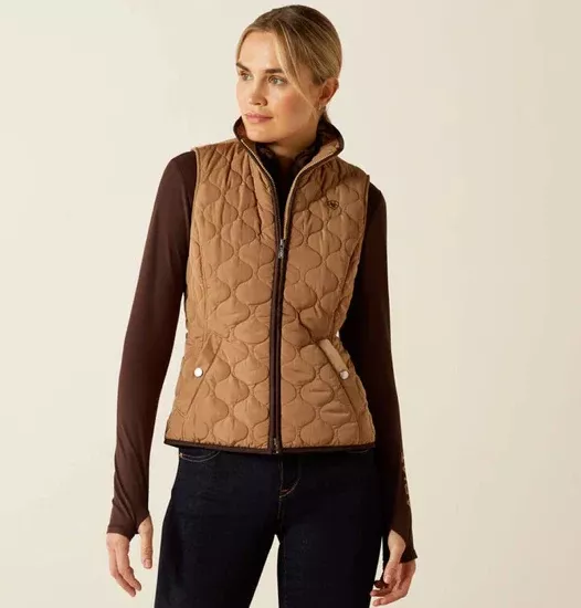 Women’s Ariat Ashley 2.0 Insulated Vest Tiger Eye