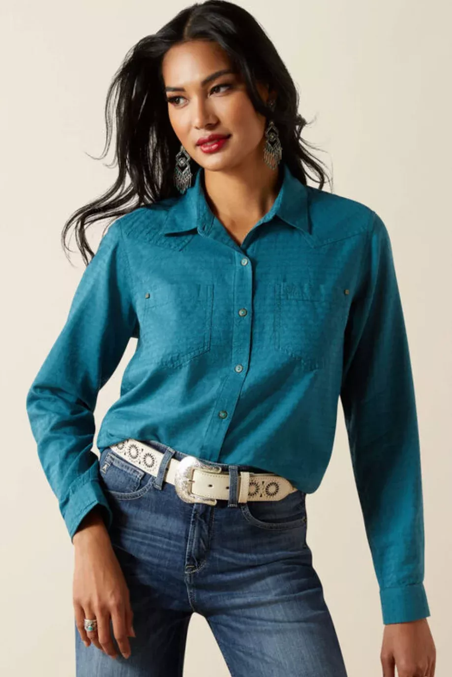 Women’s Ariat Billie Jean Dragonfly Button-Up