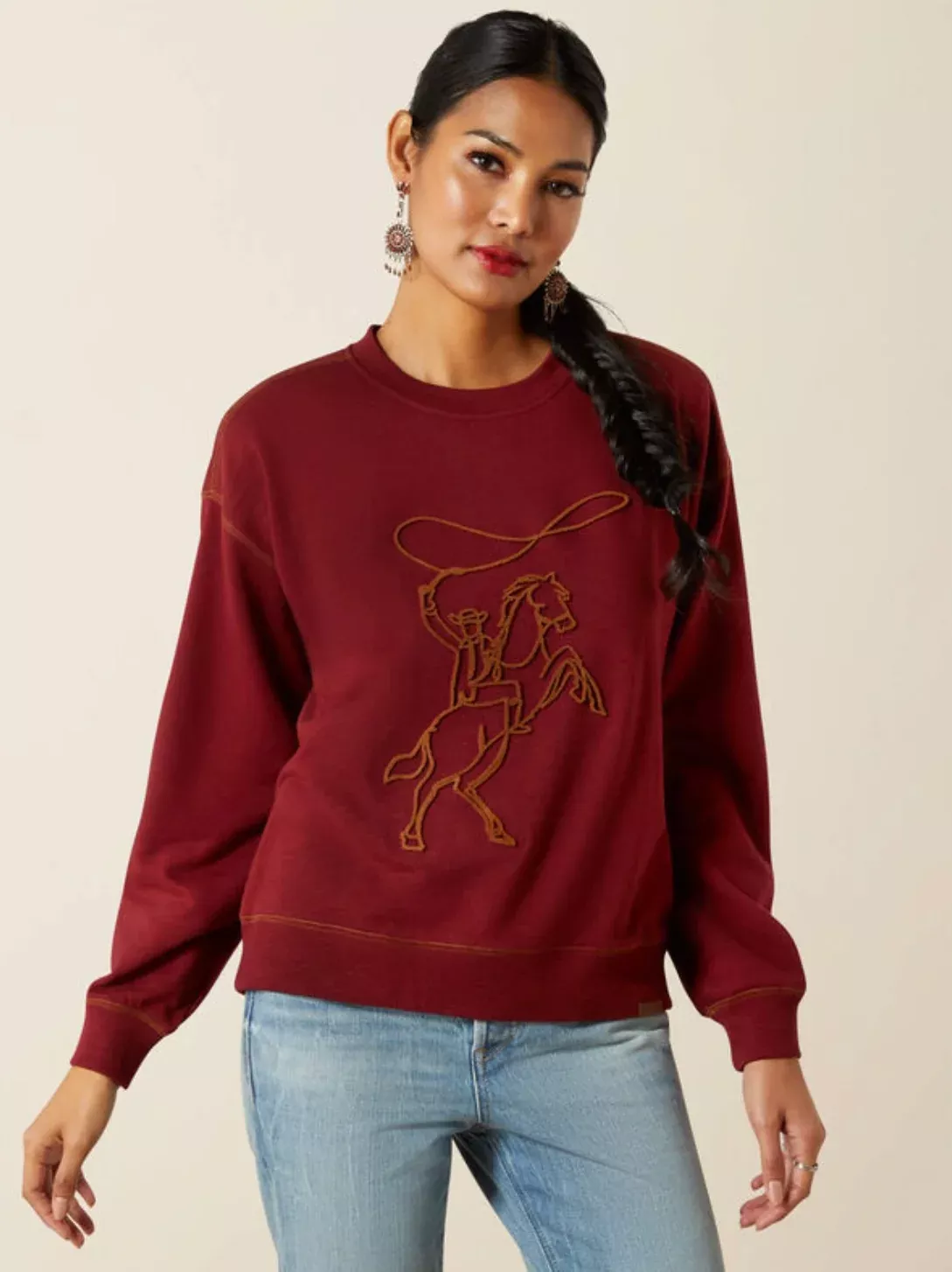 Women’s Ariat Cabernet Lasso Sweatshirt