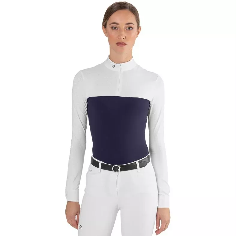 Women's Long Sleeve Show Shirt Mesh