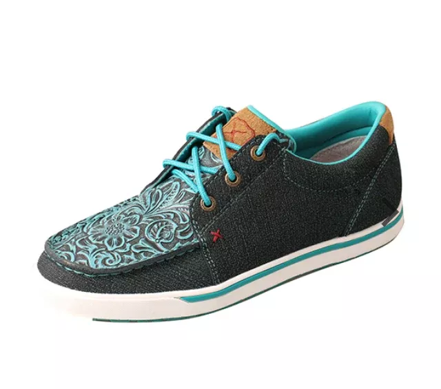 Women’s Twisted X Kicks Dark Teal /Teal -WCA0031