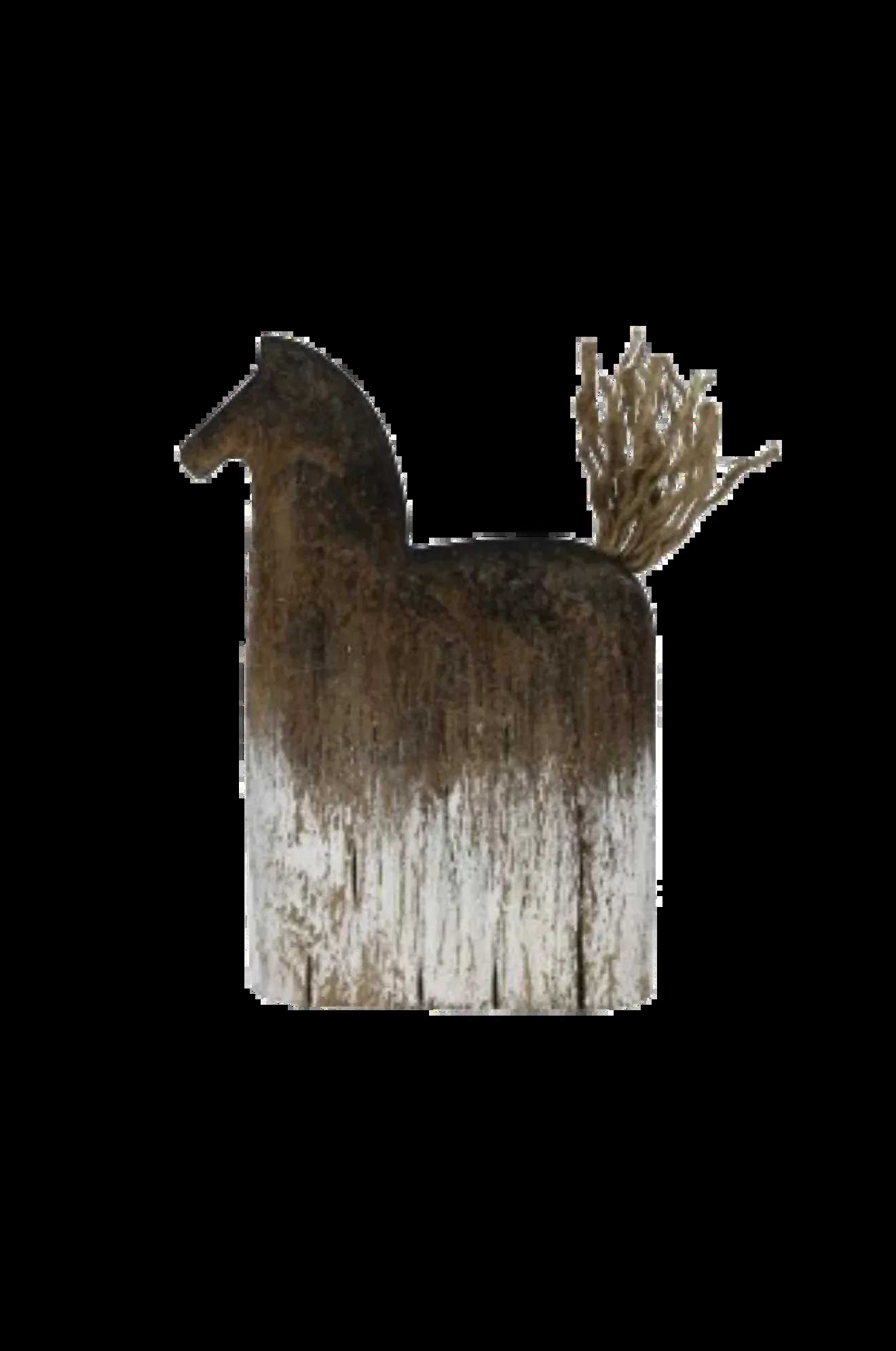 Wooden Horse Statue