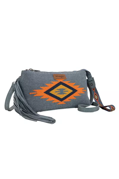 Wrangler Aztec Fringe Wrsit Bag