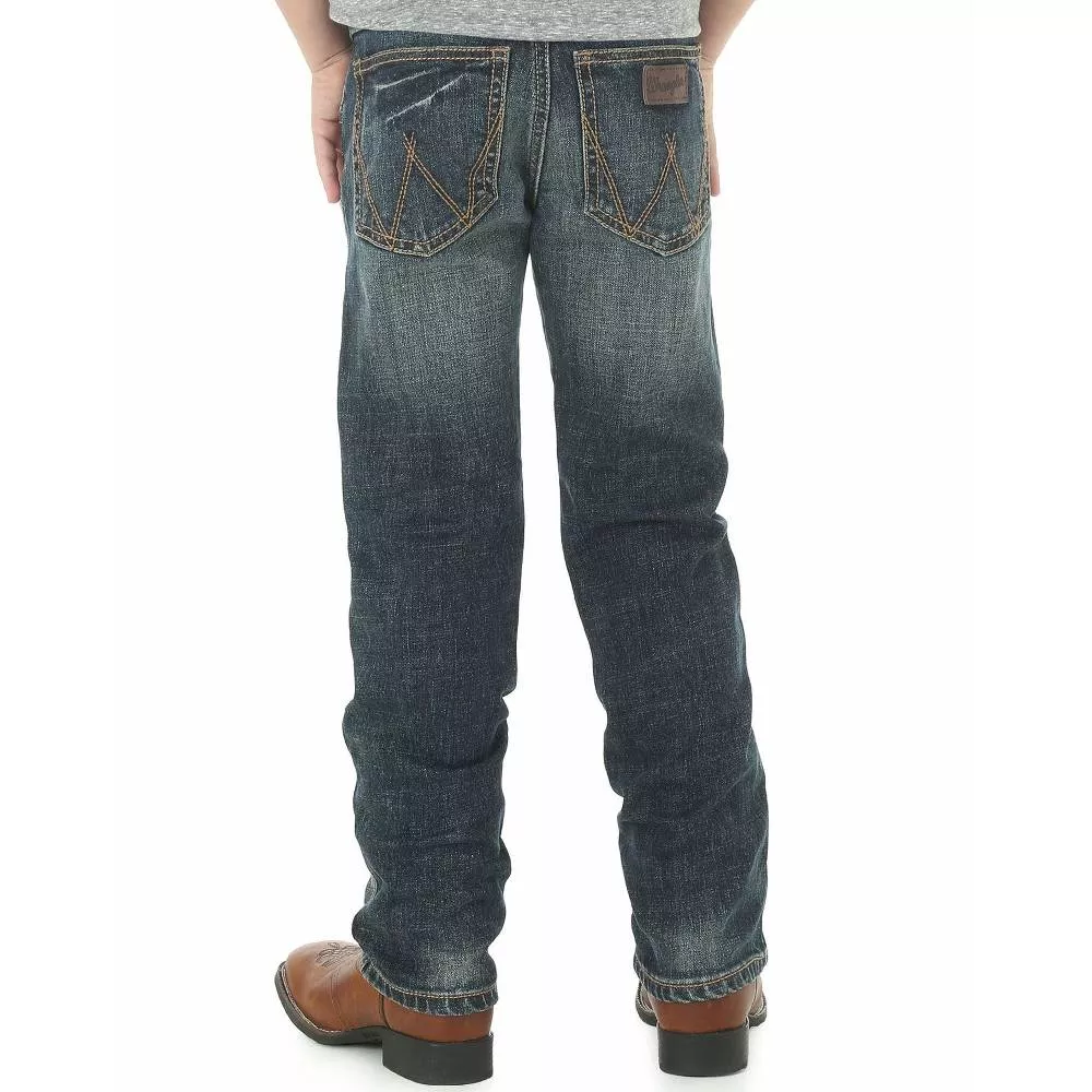 Wrangler Boy's Retro Slim Straight Fit Jean