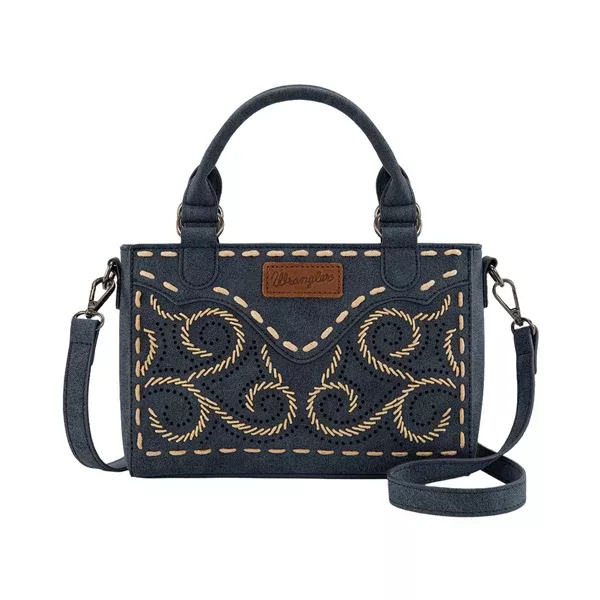 Wrangler Crossbody Bag | Swirl | Navy