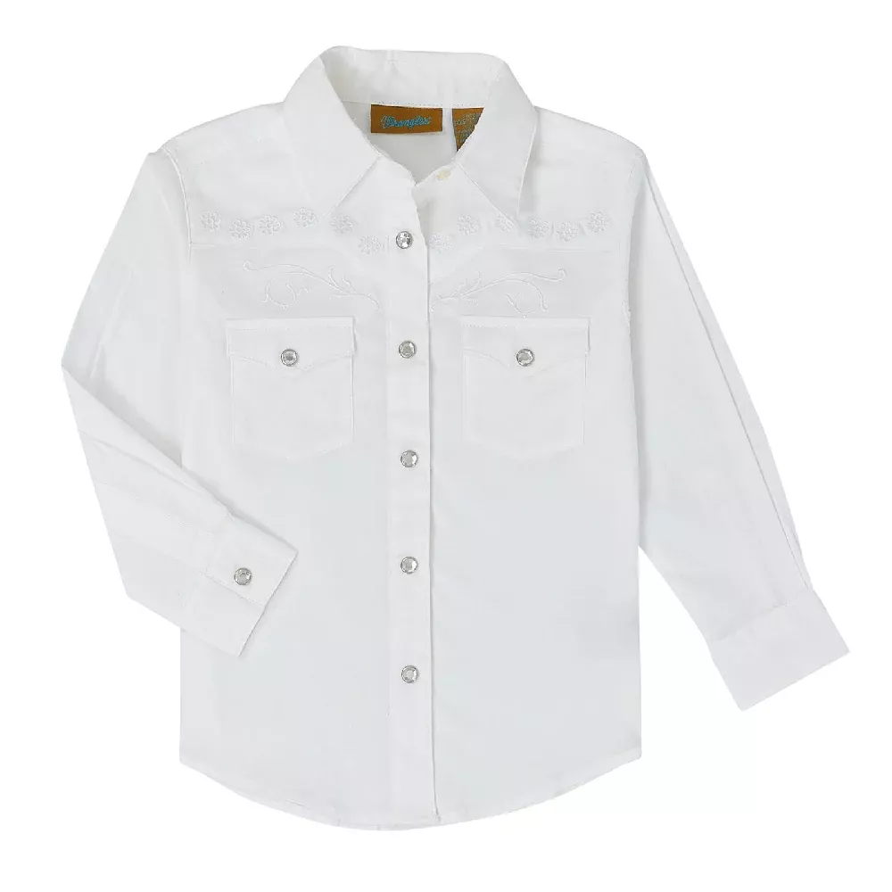 Wrangler Girl's Western Shirt