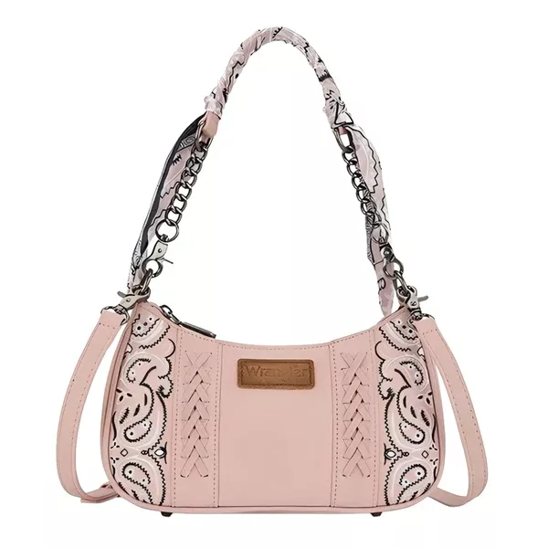 Wrangler Shoulder Bag | Paisley | Pink