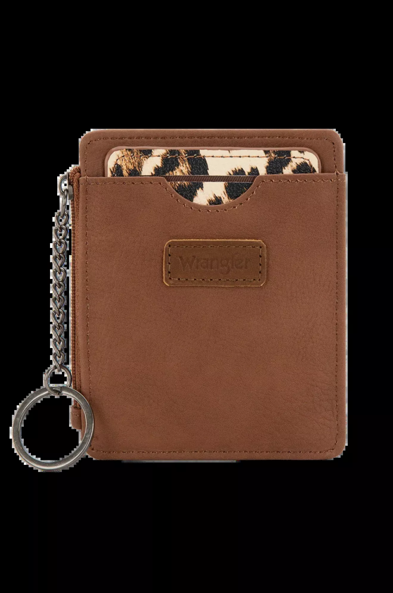 Wrangler Small Card Case Wallet Key Chain/Detachable Card Holder