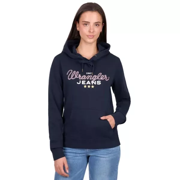 Wrangler Womens Hoodie | Piper | Navy