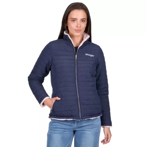 Wrangler Womens Jacket | Marta Revs | Navy / Pink