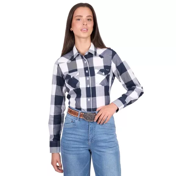 Wrangler Womens Shirt | Jewell | Navy