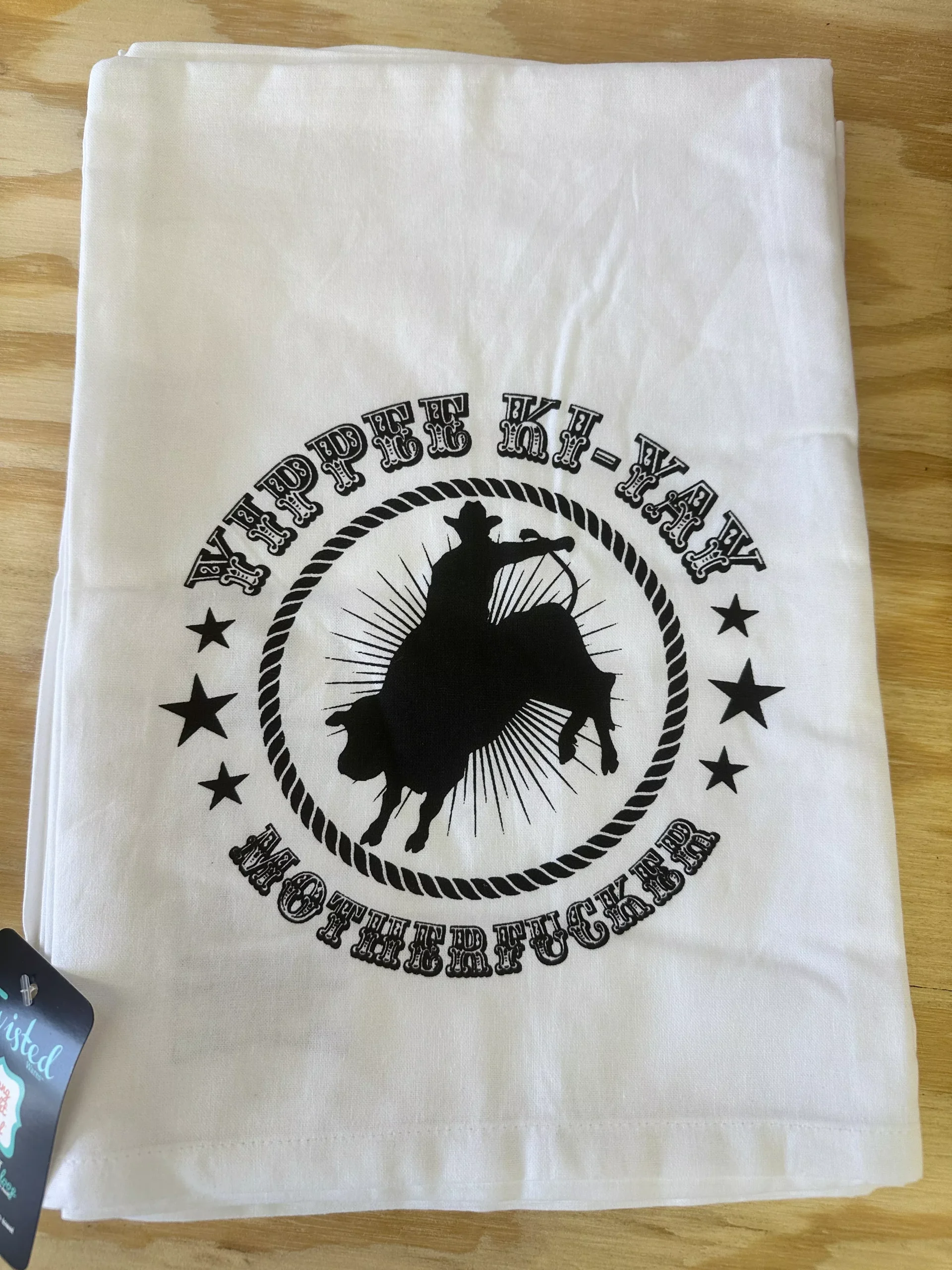 Yippee Ki-yay Motherfucker Hand towel