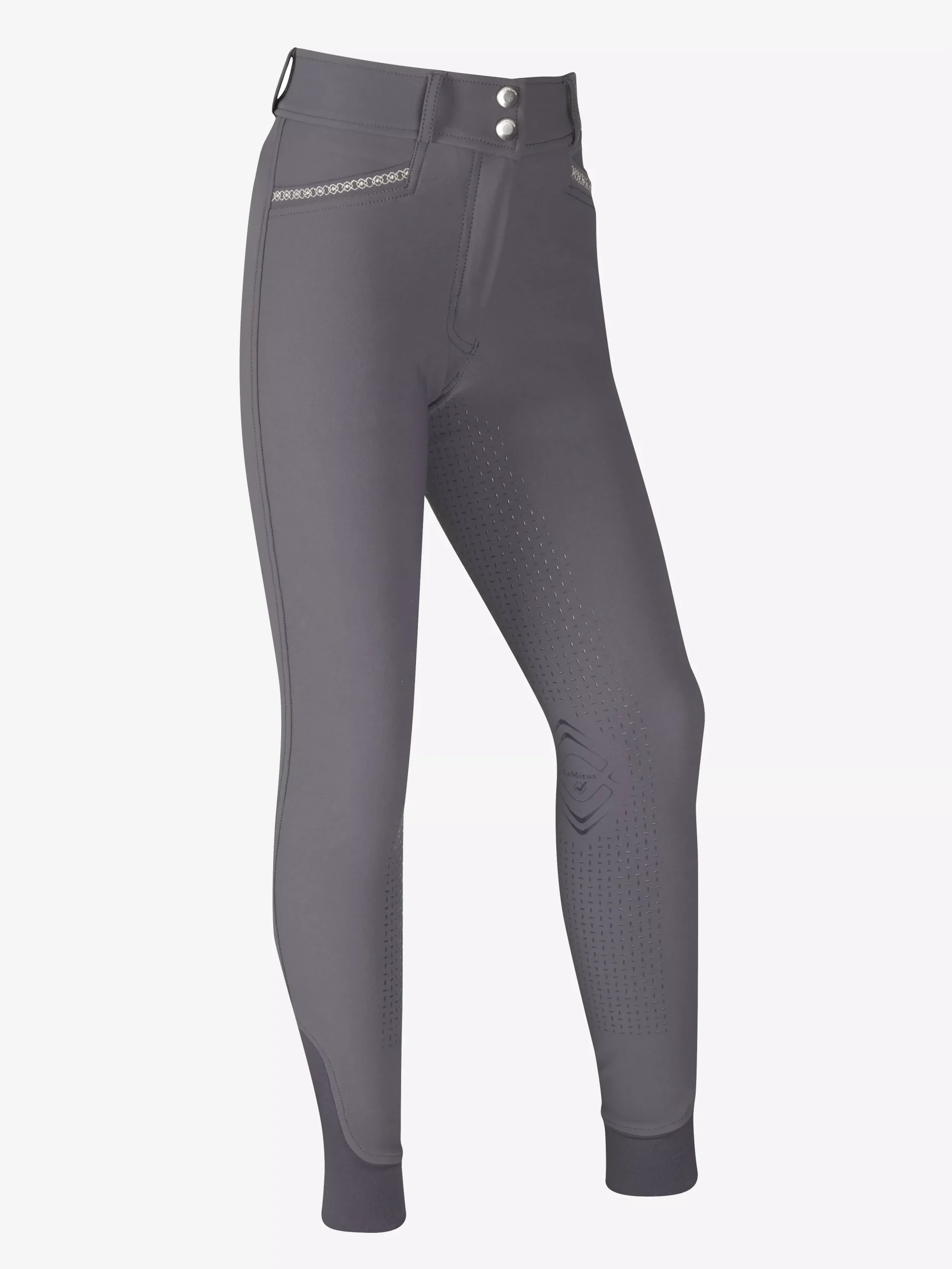 Young Rider St Tropez Breeches Slate