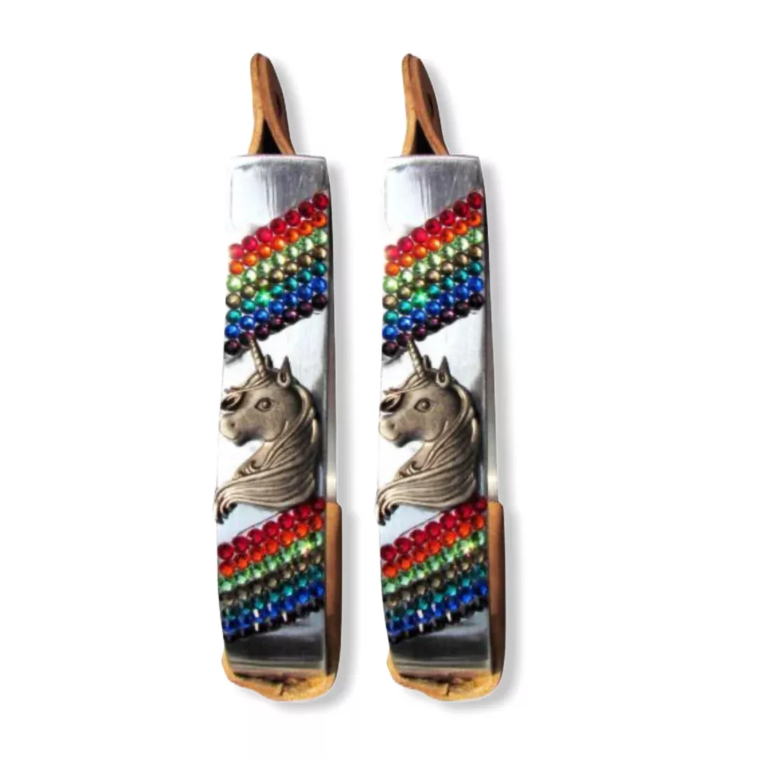 Youth polished aluminum stirrups