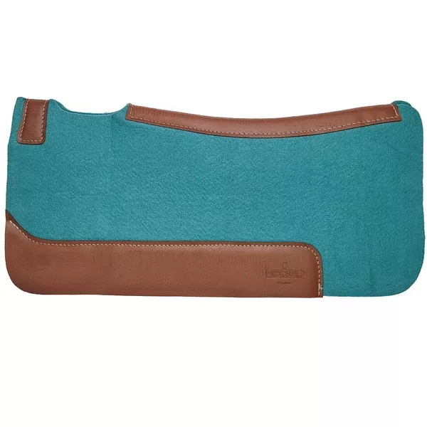 ZIL FELT PAD SQUARE TURQ 32X30