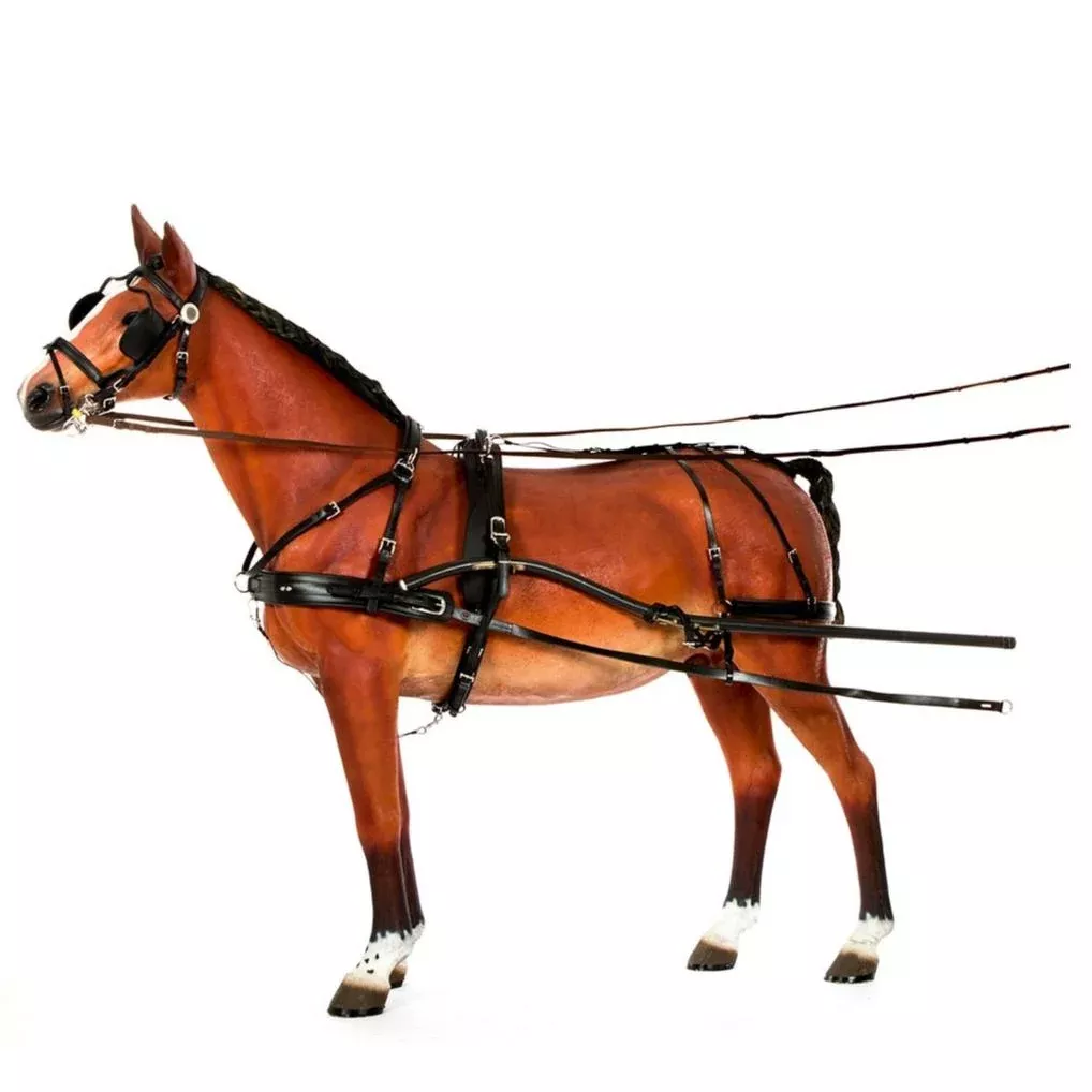 Zilco Classic Single Sliding Backband Harness - Pony