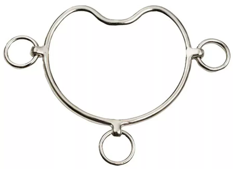 Zilco Curved Mouth Anti Rearing Bit