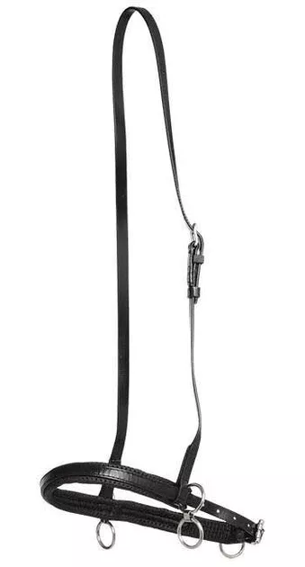 Zilco Double Ring Pole Halter - Black