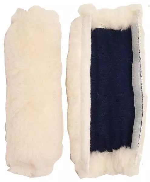 Zilco Fleece Shadow Roll Cheeks for Bridles