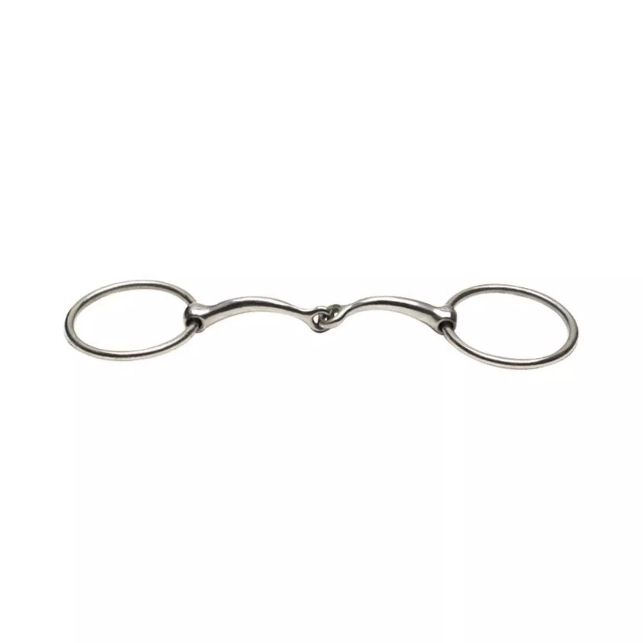 Zilco Loose Ring Curved Mouth Snaffle Bit