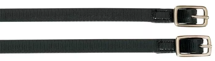 Zilco PVC Spur Straps - Black
