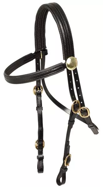 Zilco Race Bridle Brass Buckles
