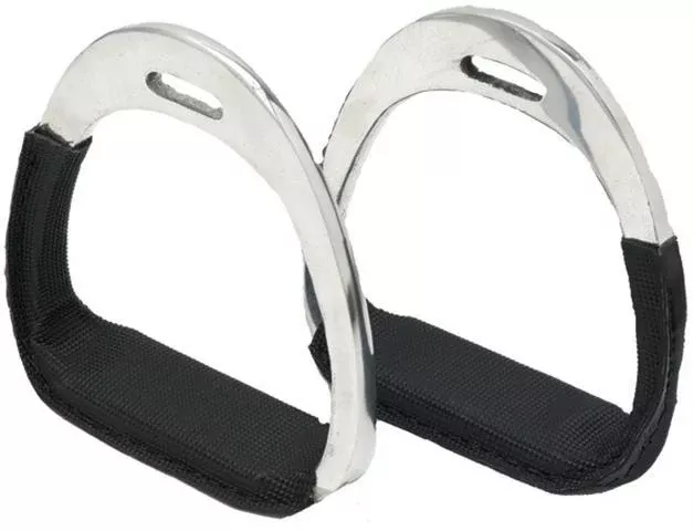 Zilco Race Stirrups - Aluminium PVC Tread