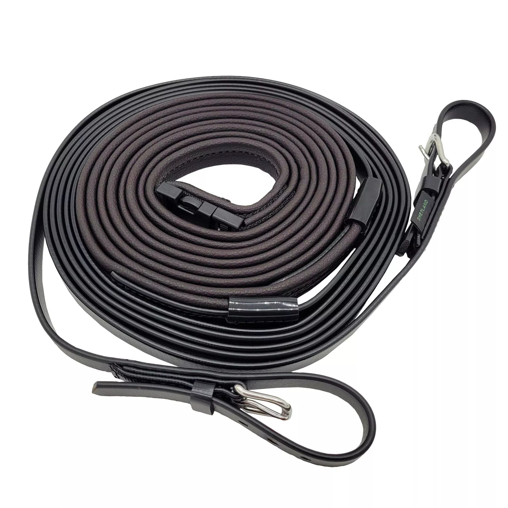 Zilco X-Grip Single Driving Reins - Shetland