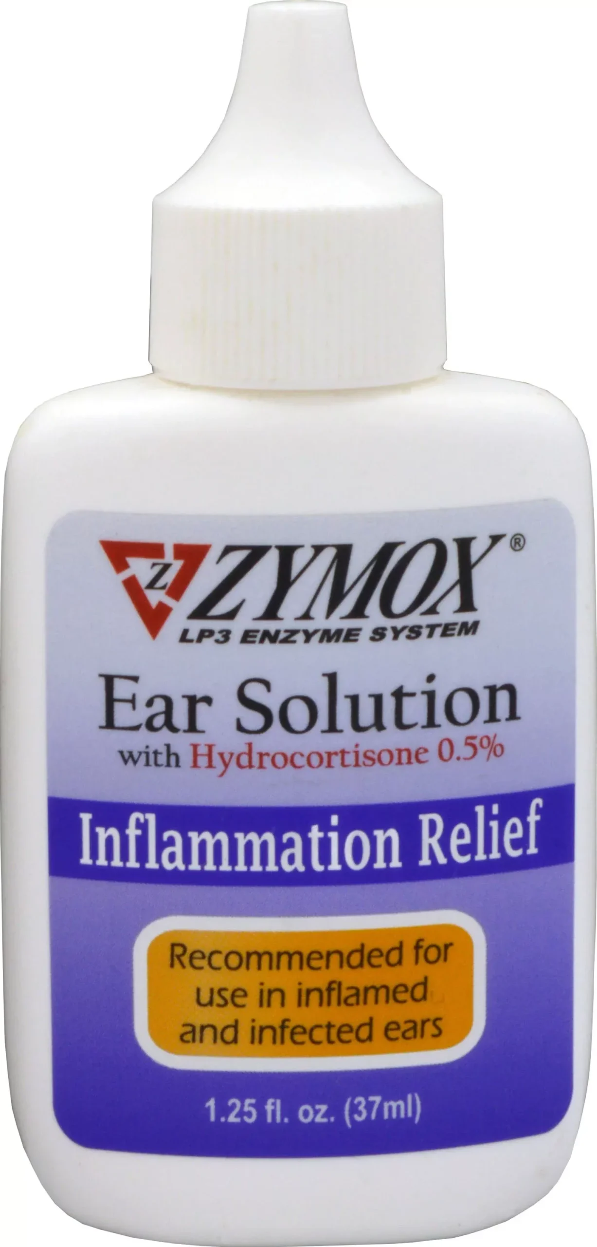 Zymox Pet Ear Solution with Hydrocortisone 1.25 oz
